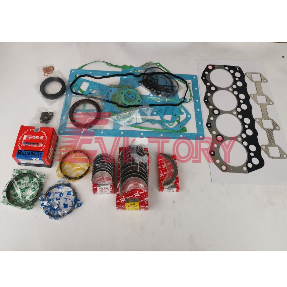 For Mitsubishi S4Q-1 S4Q S4Q2 S4Q-2 oil pump + piston ring + bearing + gasket