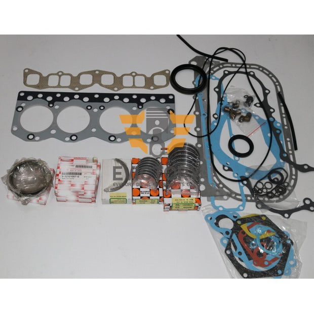 For Doosan Daewoo Forklift DC24 engine rebuild kit Piston ring + bearing +gasket