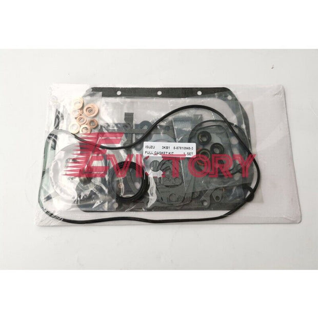 For Isuzu 3KB1 engine rebuild kit 3KB1 piston + ring liner gasket bearing kit