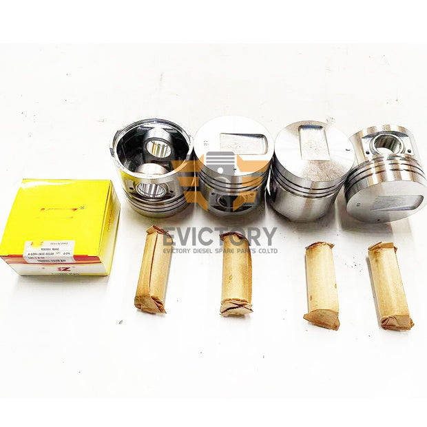 For Mitsubishi Forklift  S4S OVERHAUL KIT PISTON+RING +0.50MM GASKET BEARING