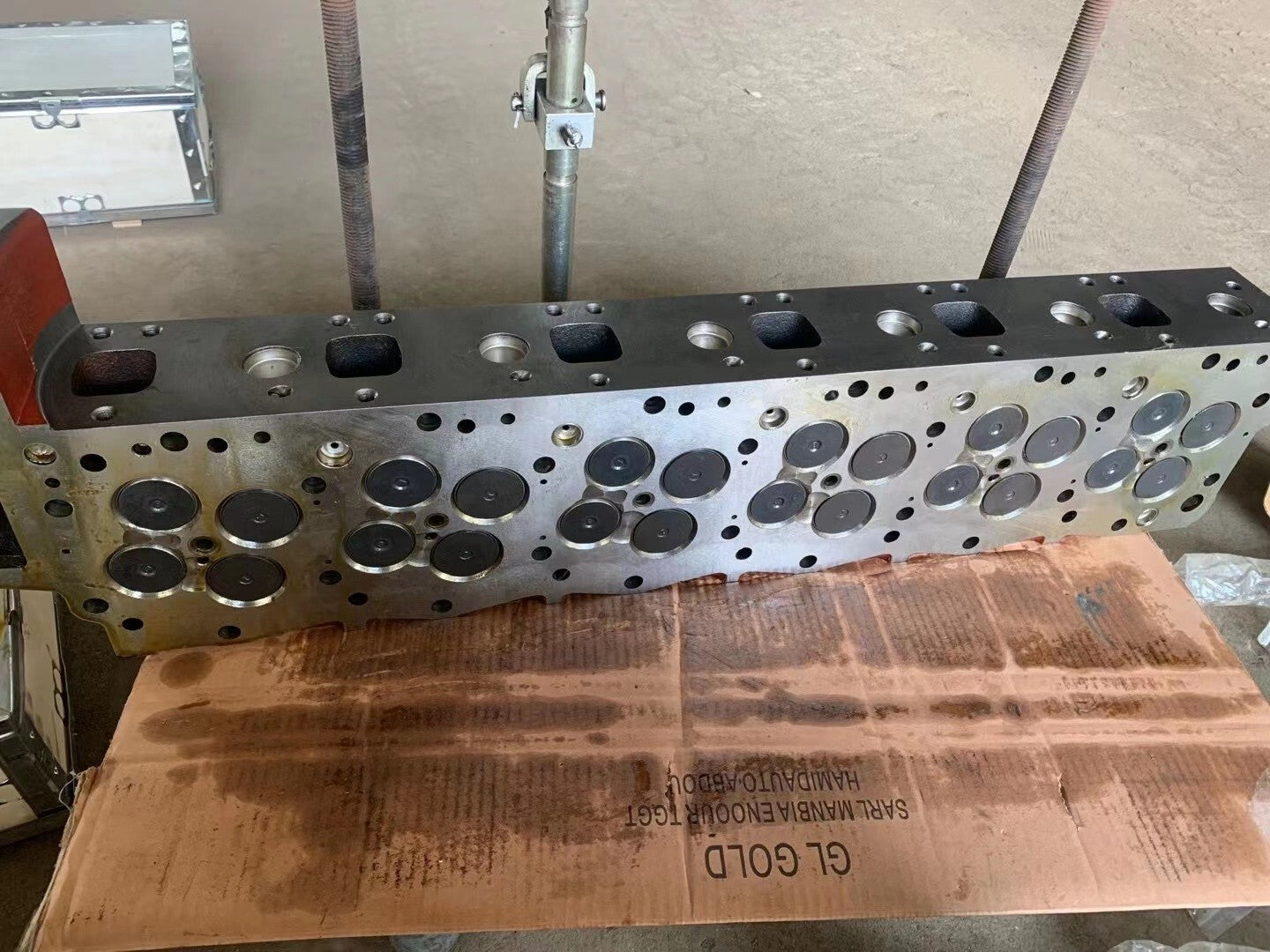 For Hino J08CT J08C Cylinder Head Complete With Valve + head gasket kit