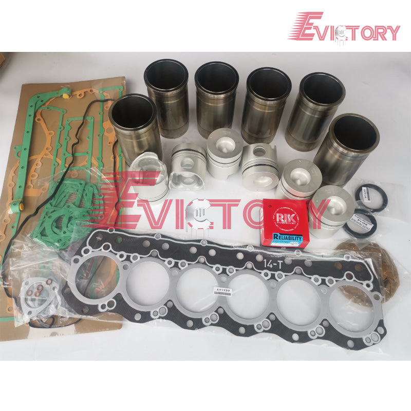for Mitsubishi 6D14 6D14-T 6D16 6D16-T Engine Overhaul Rebuild Kits