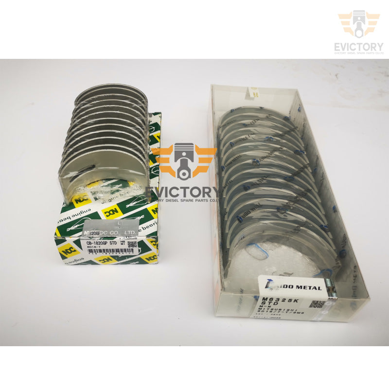 for Mitsubishi 6D14 6D14-T 6D16 6D16-T Engine Overhaul Rebuild Kits