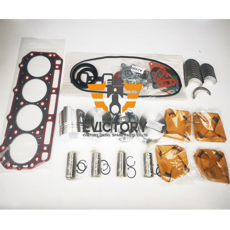 for Cummins A2300 A2300t Engine Overhaul kits + cylinder head + crankshaft