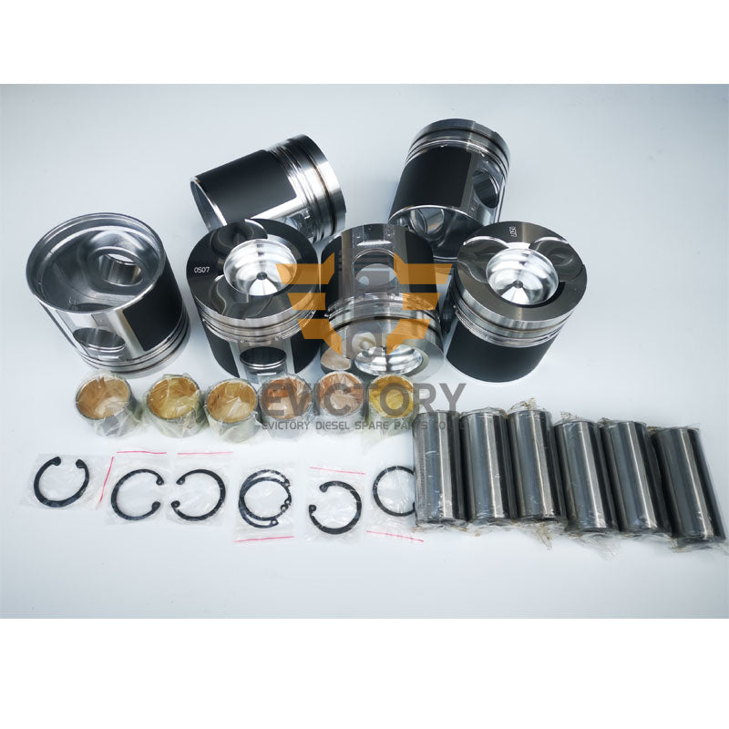 D1146 D1146-T D1146-TI DE08 DE08TI Engine Overhaul Kits for Doosan Daewoo Generator Excavators Use
