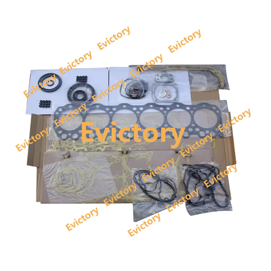 E13C Engine Overhaul Kits Piston Ring + Main Conrod Bearing + Full gasket kits for Hino Truck