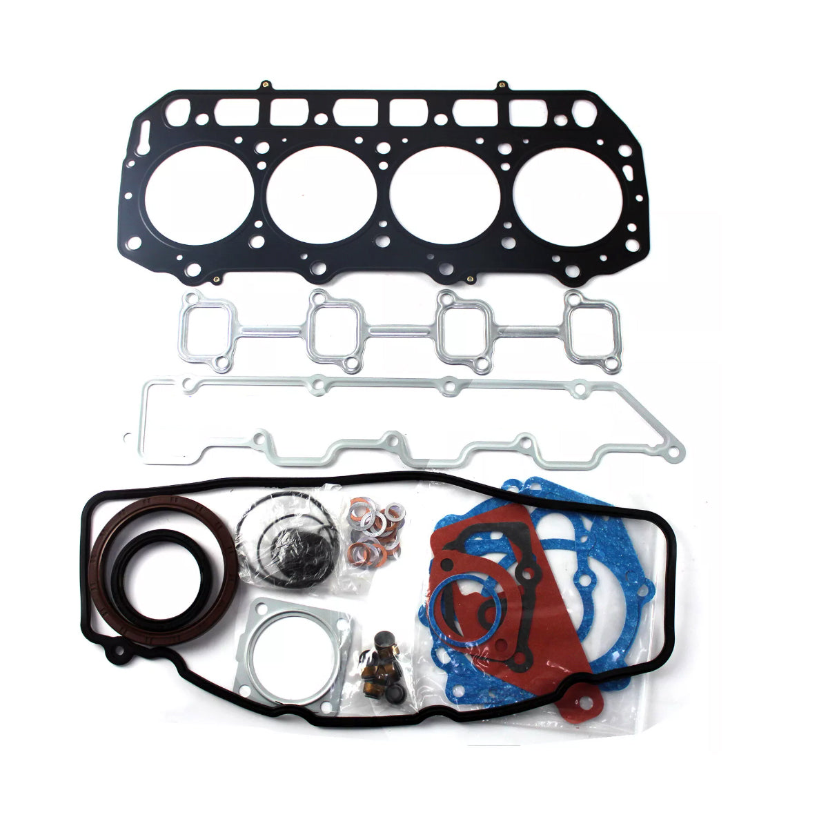 Overhaul Kits for Yanmar 4TNE94 4D94E Engine Oversized 0.5mm Piston Kit + Bearing + Full gasket Kits