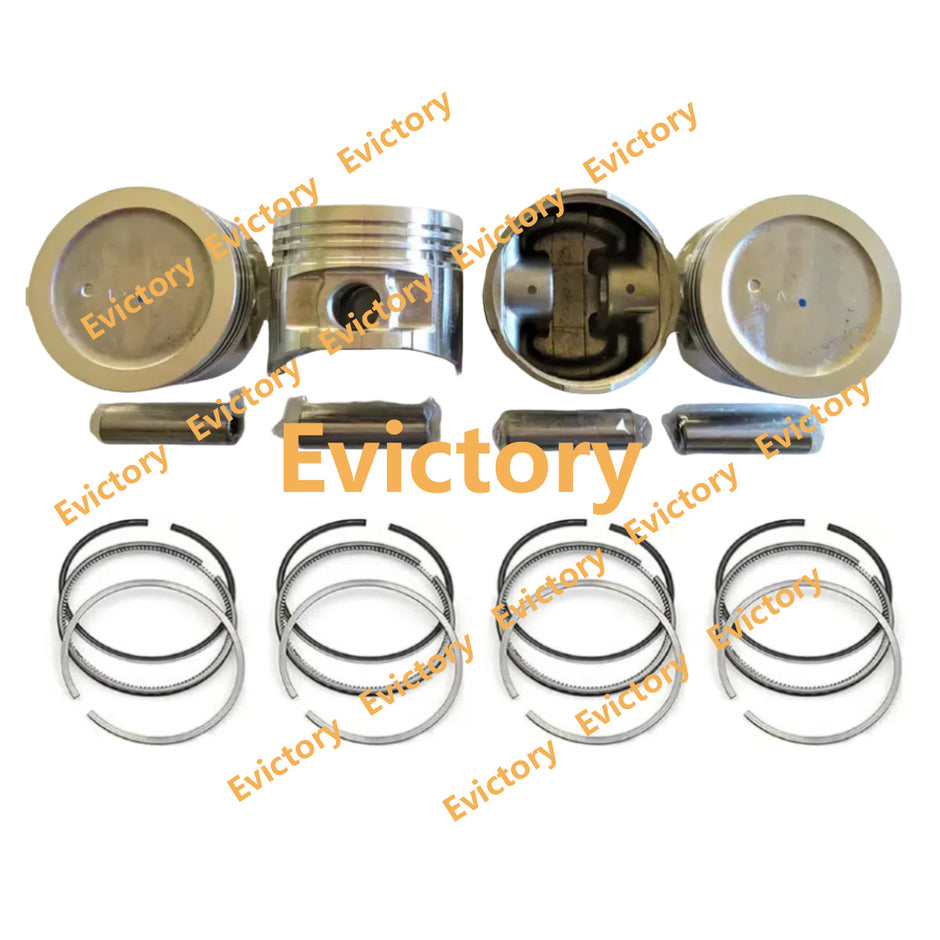 Engine overhaul kits for Nissan H20 H25 Oversized 0.50mm piston ring bearing gaskets