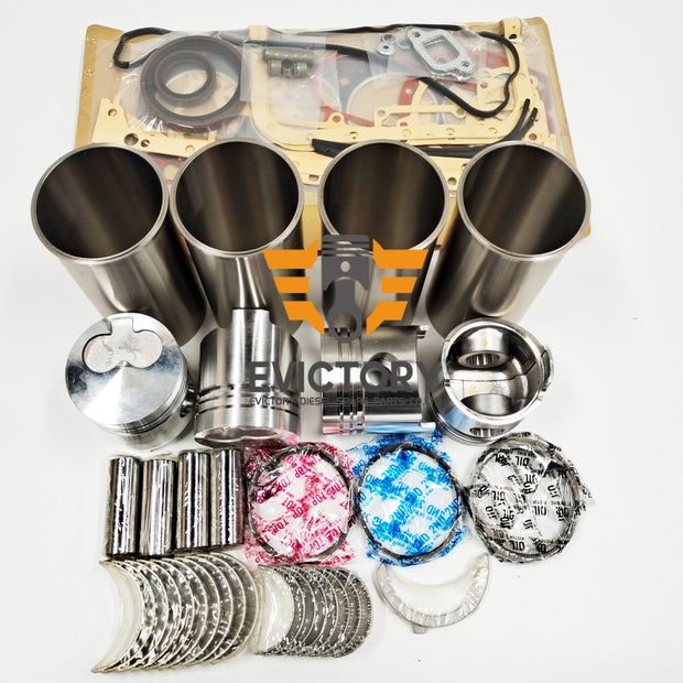 for Mazda FE F2 XA HA Diesel Engine Rebuild Kits pistons ring liner bearing gaskets