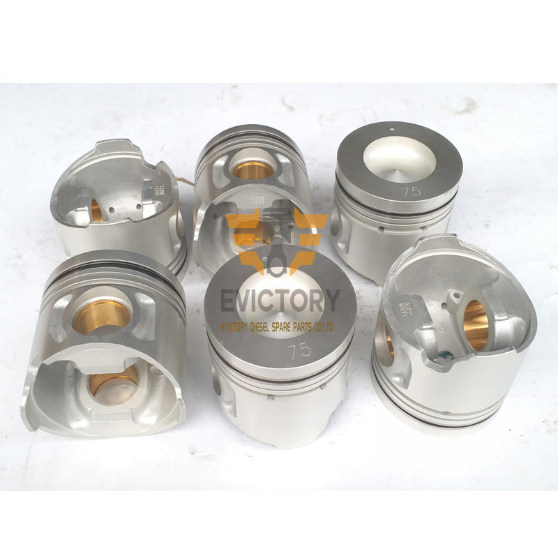 J08E J08C J08C-T cylinder head with overhaul rebuild kits for Hino 500 Truck Engine Repair