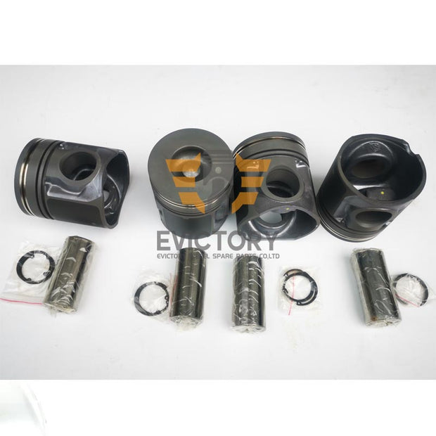 for JCB 444 Diesel Engine Overhaul - Pistons + Ring + Bearing + Gasket set
