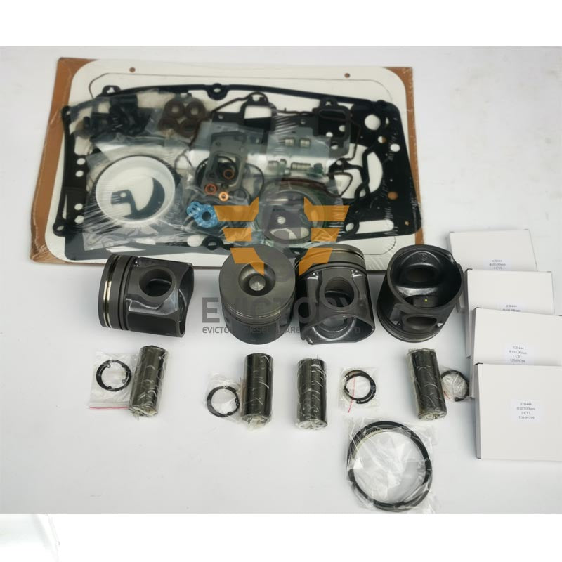 for JCB444 JCB 444 diesel overhaul kits piston gasket bearing ring + oil pump