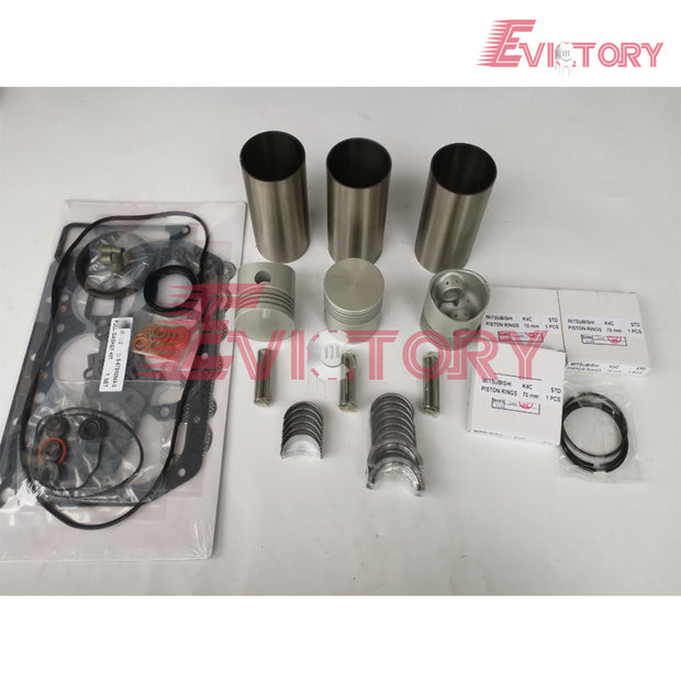 for Mitsubishi K3C diesel engine rebuild kits - MT 1601 FD Tractor