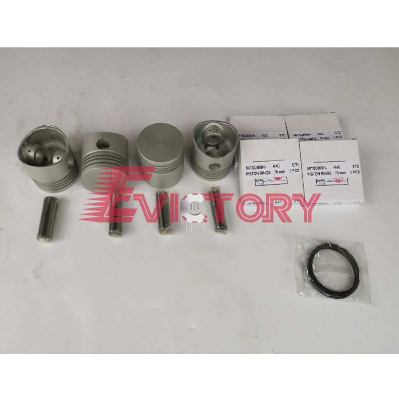 for Mitsubishi K4B,K4C K4D K4E K4F K4M K4N Engine Overhaul Rebuild Kits