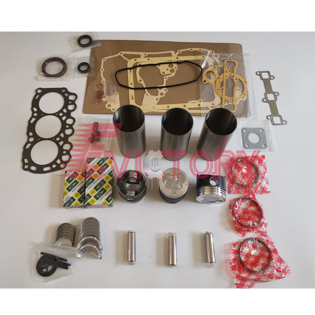 L2E L3E L3C Engine Rebuild Kits + crankshaft + cylinder head for Mitsubishi Forklifts