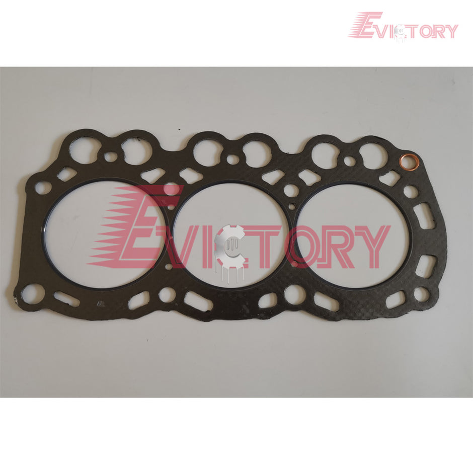 for Mitsubishi L3E engine overhaul oversized 0.50mm pistons ring gaskets bearing