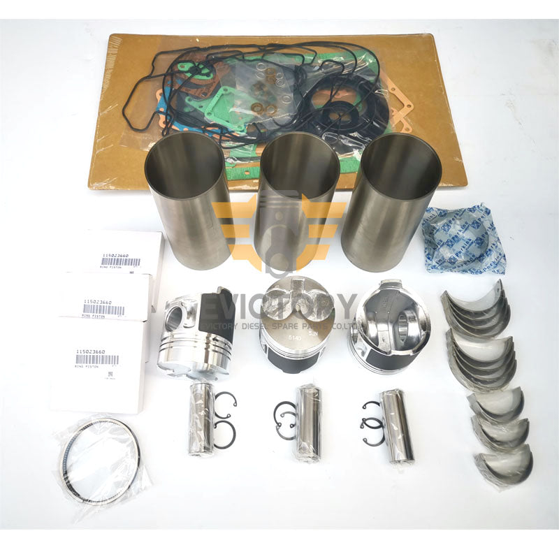 For Perkins 403C 403D 403-11 403C-11 403D-11 403C-15 403D-15 Engine Rebuild Kits + Cylinder Head Crankshaft