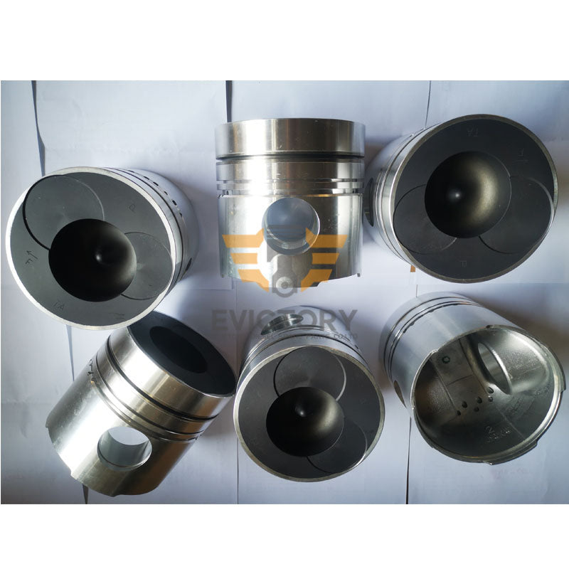 For Nissan PF6 PF6-T Diesel Engine Rebuild kits - Pistons Ring Bearing Gaskets Liners