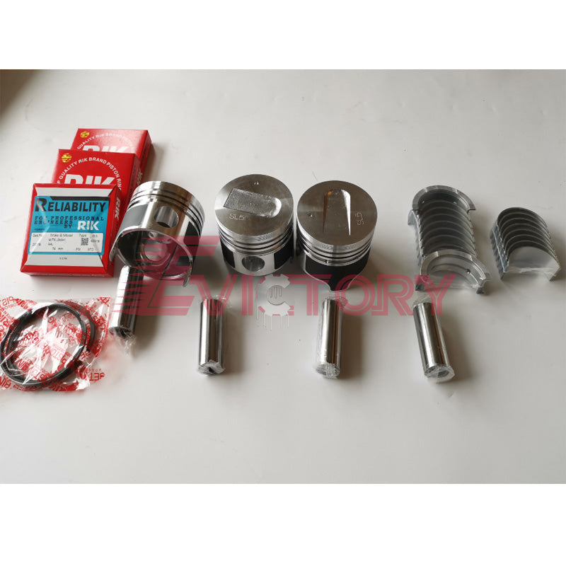 S3L S4L Engine Overhaul Rebuild Kits + crankshaft + cylinder head for Mitsubishi