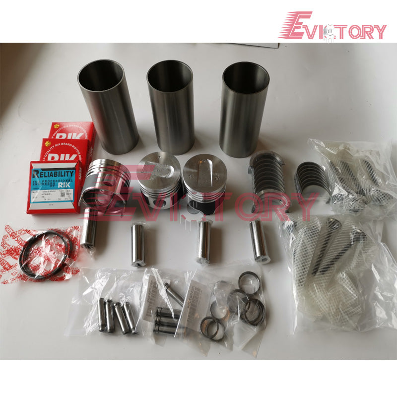 S3L S4L Engine Overhaul Rebuild Kits + crankshaft + cylinder head for Mitsubishi