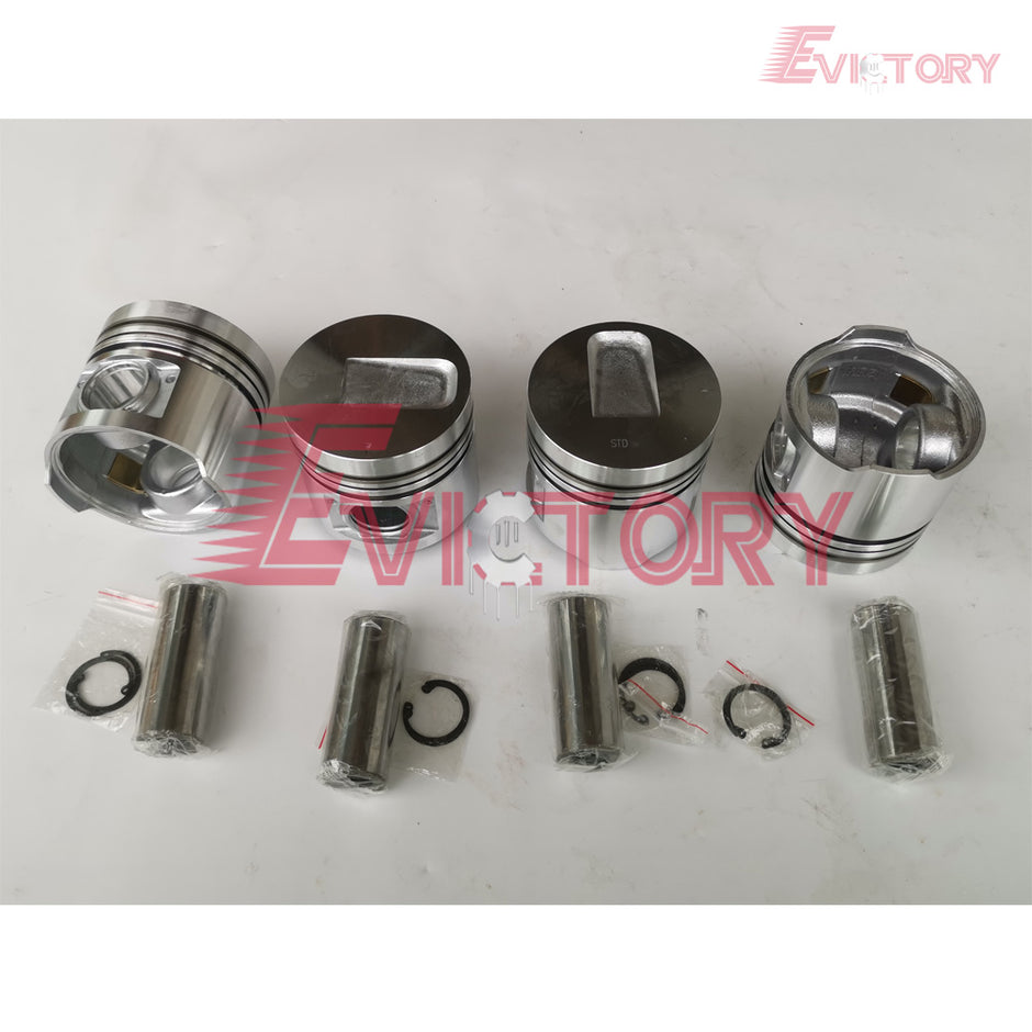for Mitsubishi S3Q S3Q2 S4Q Engine Rebuild Kits + crankshaft + cylinder head