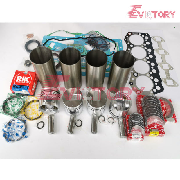 S4S S4Sd S4SD-T for Mitsubishi Engine Overhaul Rebuild Kits + crankshaft + cylinder head