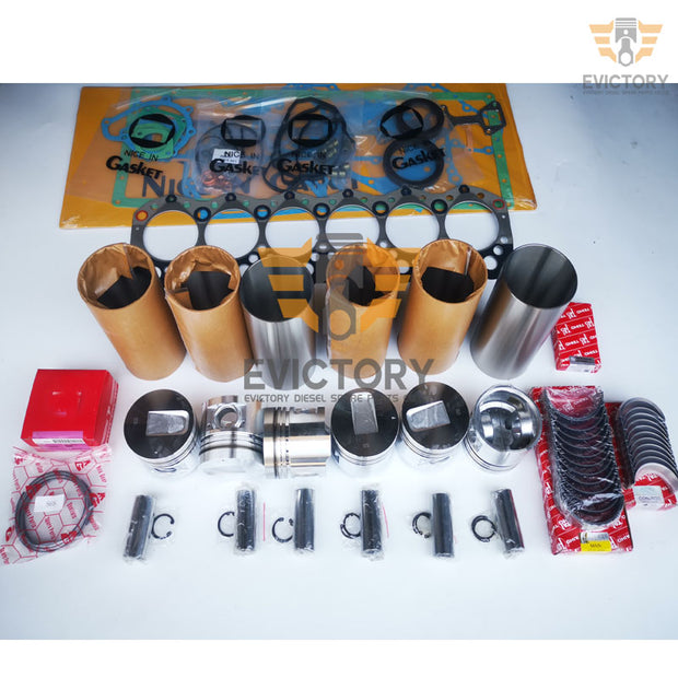 for Mitsubishi S6S S6SD S6SE Diesel Engine Overhaul Kits + crankshaft