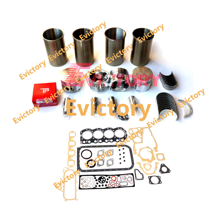 for Nissan Engine TD27 Overhaul Rebuild Kits - Pistons Ring Liner Bearings Gaskets