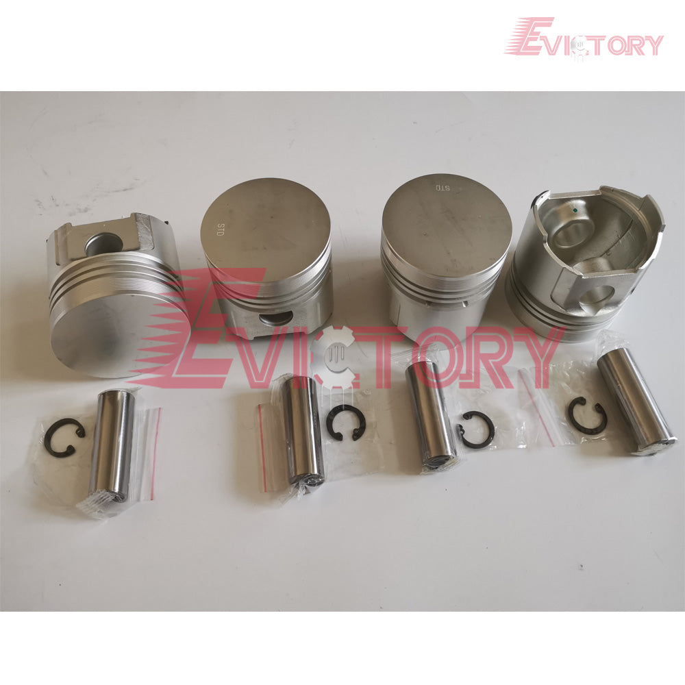 for Kubota V1505 V1305 V1702 V1902 Engine Rebuild Kits + Cylinder Head