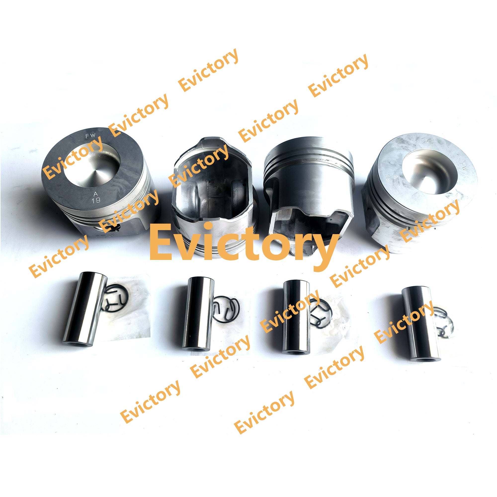 for Kubota Engine V2003 v2003-T V2203 V2003-M V2403 Rebuild Kits + Cylinder Head + crankshaft