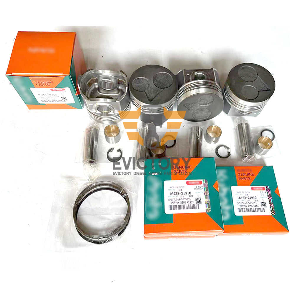 V2203 V2403 oversized 0.50mm overhaul kits for Kubota diesel engine repair