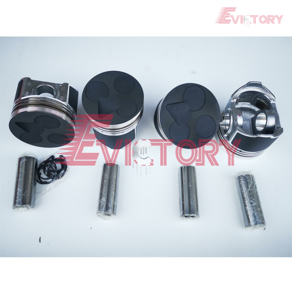 engine overhaul kits for kubota V3600 V3600-t 0.50mm oversized pistons piston ring gaskets bearings