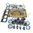 for ISUZU C240 forklift engine rebuild kits pistons ring liner bearing gaskets + oil pump 1pc