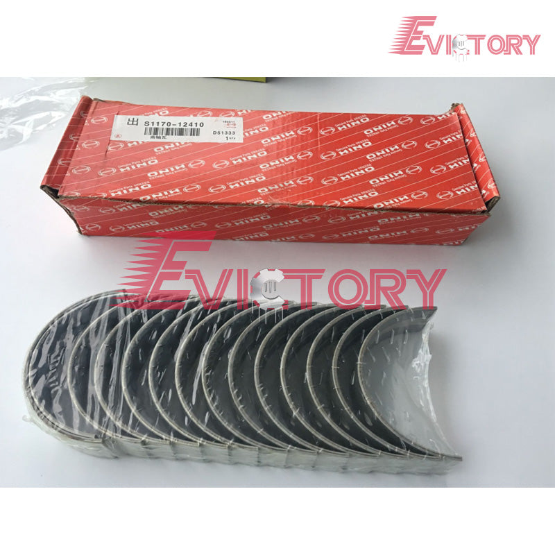 E13C Overhaul Gasket Kits + Bearing + Ring for Hino 700 truck Engine Repair