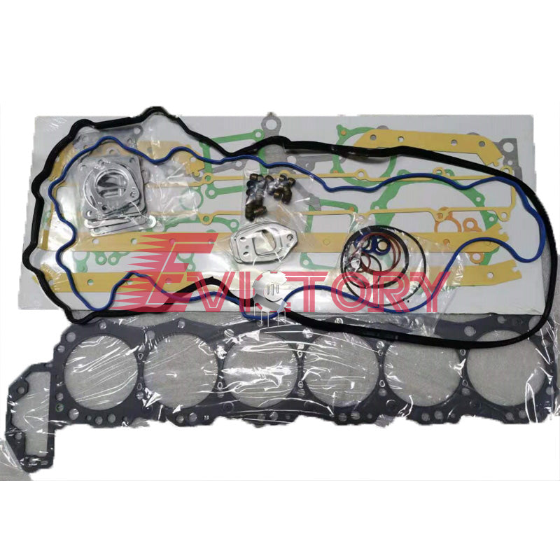 J08E J08C J08C-T cylinder head with overhaul rebuild kits for Hino 500 Truck Engine Repair