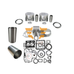 for Kubota Z482 ZB600 ZL600 Engine Overhaul Rebuild Kits + Cylinder Head