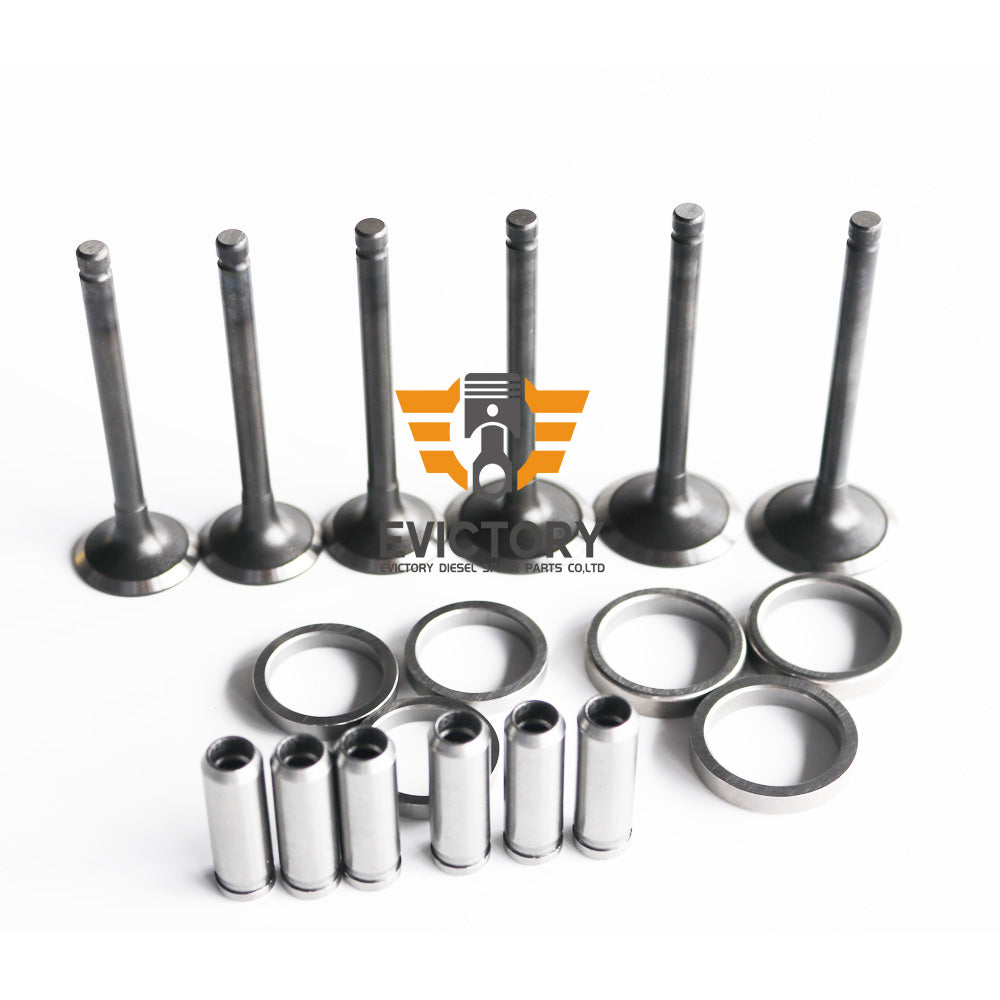 for Mitsubishi K3C diesel engine rebuild kits + valve kits- MT 1601 FD Tractor